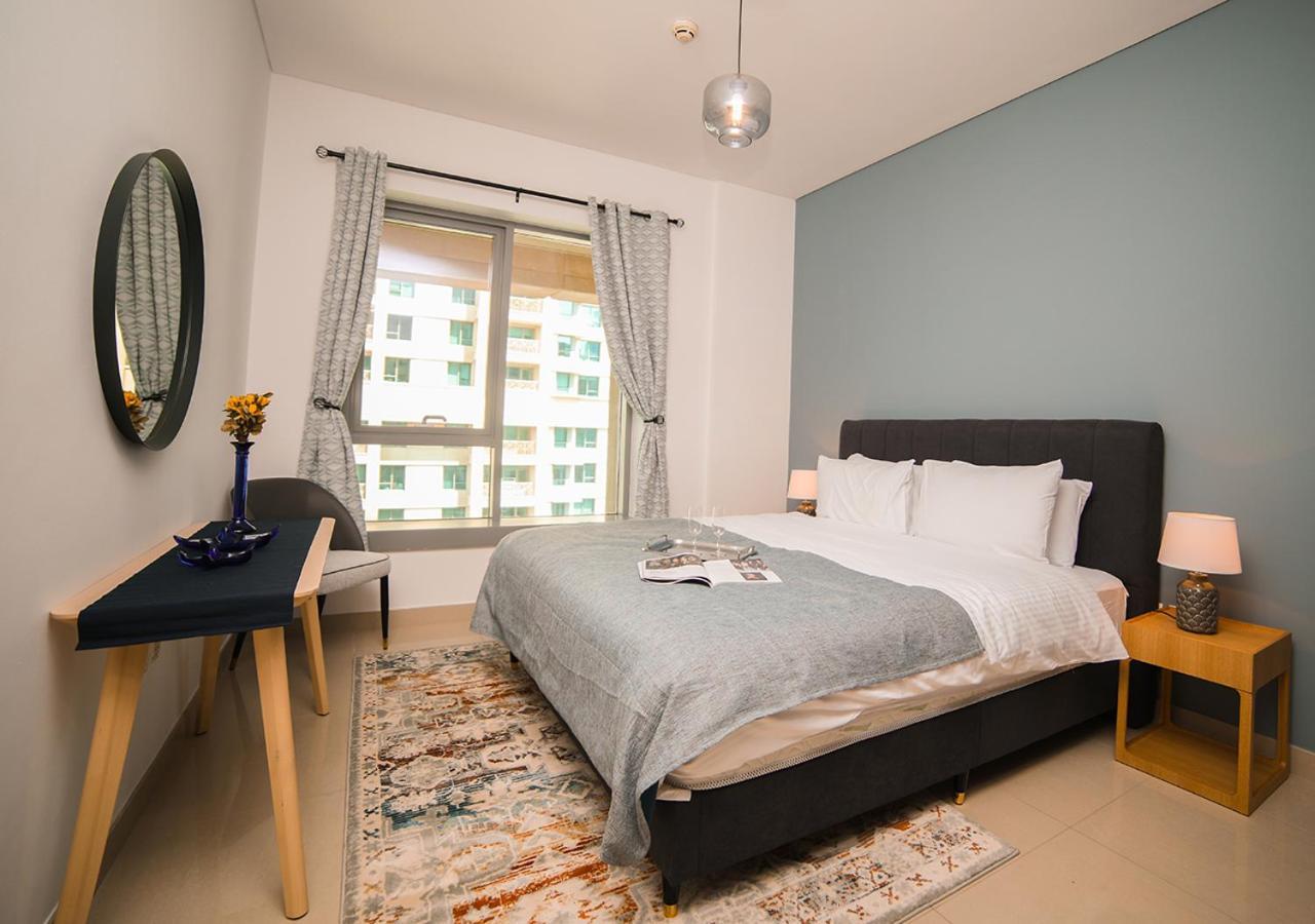 Nasma Luxury Stays - Fancy Apartment With Balcony Near Burj Khalifa Dubái Exterior foto