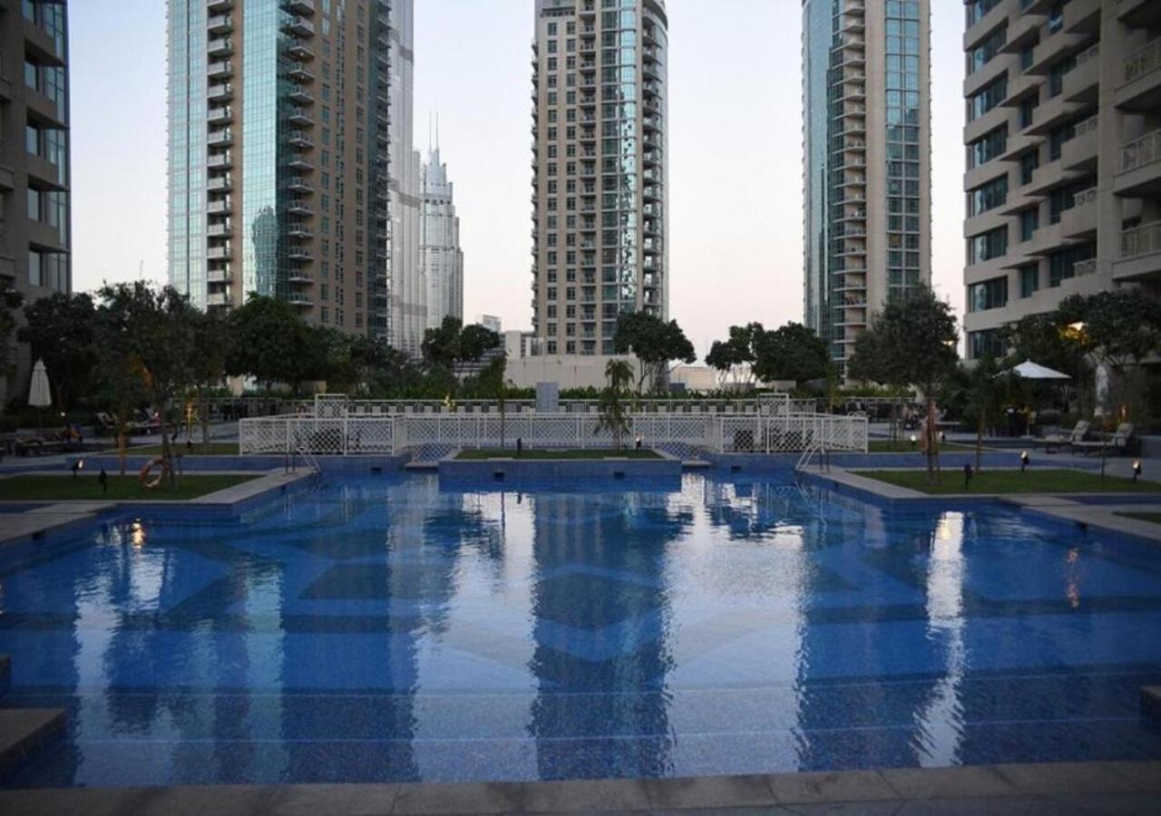 Nasma Luxury Stays - Fancy Apartment With Balcony Near Burj Khalifa Dubái Exterior foto